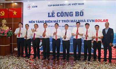 EVN công bố nền tảng điện mặt trời mái nhà EVNSOLAR