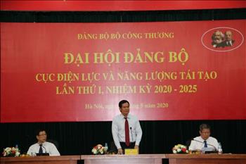 Đại hội Đảng bộ Cục Điện lực và Năng lượng tái tạo lần thứ I